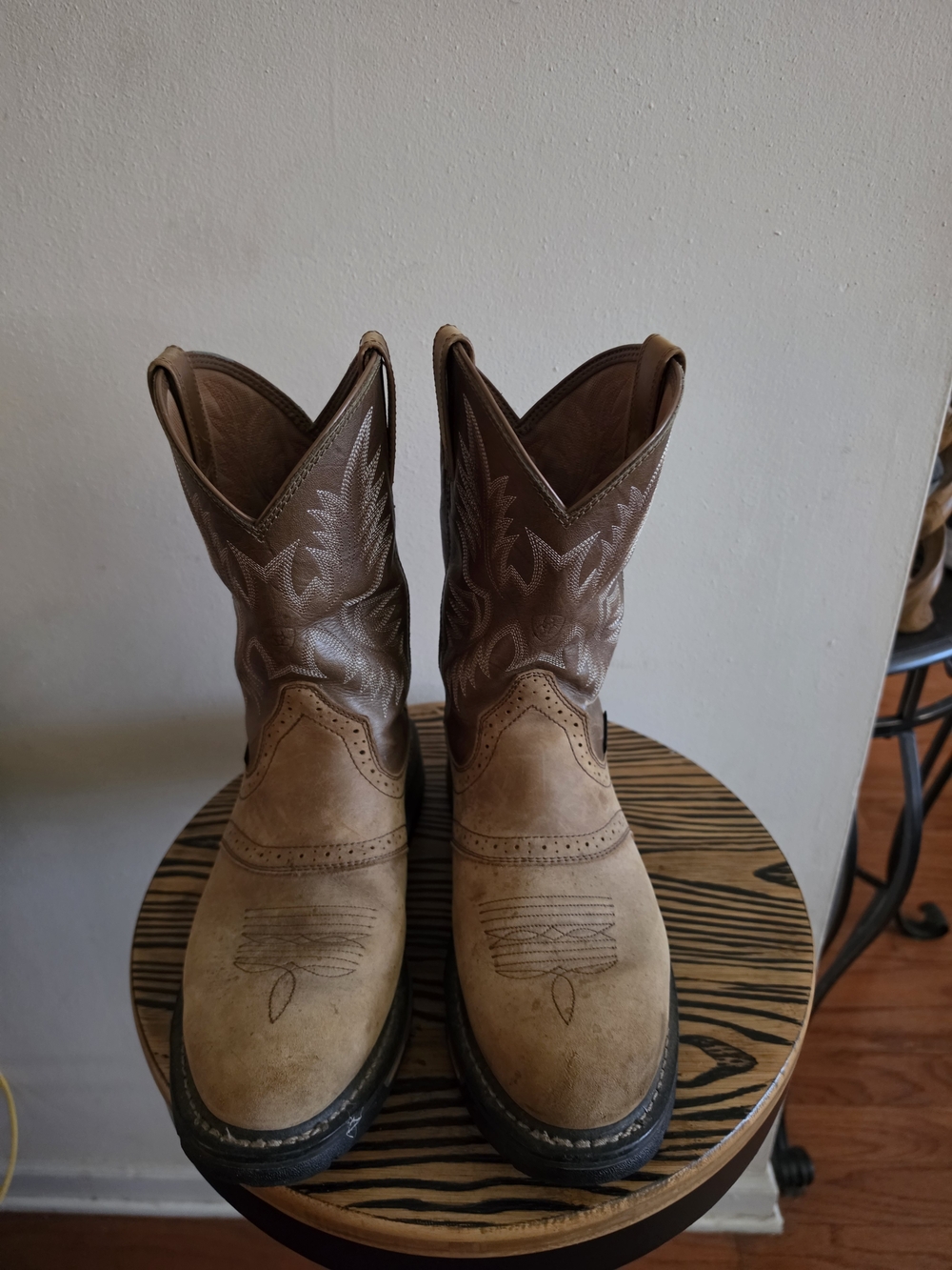 Ariat Men's Sierra Saddle Western Work Boots,